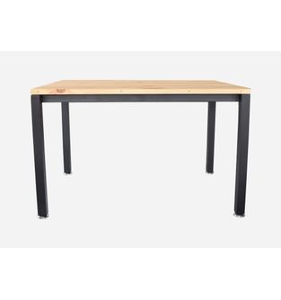 Mesa-de-comedor-Minima-120-80cm-Pino-estructura-negra